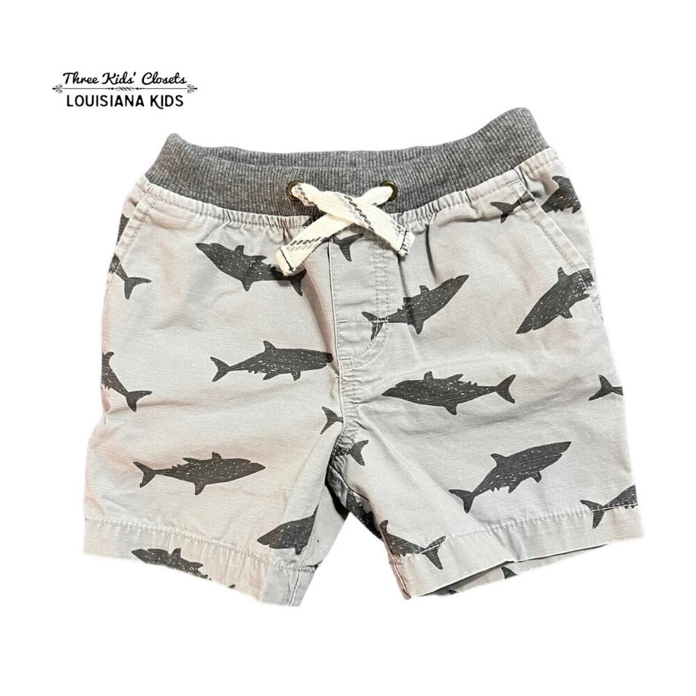 Carter's 18m Pull-On Shark Shorts